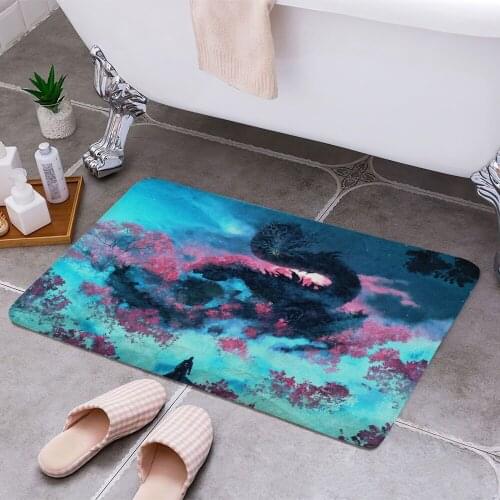 BlackStar 3D Print Doormats Rectangle Non-Slip DoorMat Bedroom Kitchen Entrance Print Door rugs Dropshipping