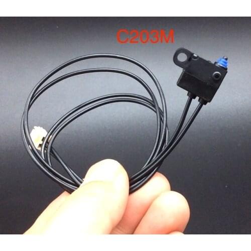 Original for Omron car micro switch D2HW C283M C263M C203M C273M with cable line waterproof 0.5M for mitsubishi Outlander 3