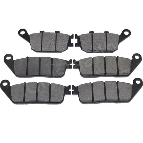 Motorcycle Front & Rear Brake Pads For HONDA CB750 CB 750 N SEVEN FIFTY 1992 - 2002 1993 1994 1995 1996 1997 1998 1999 2000 2001
