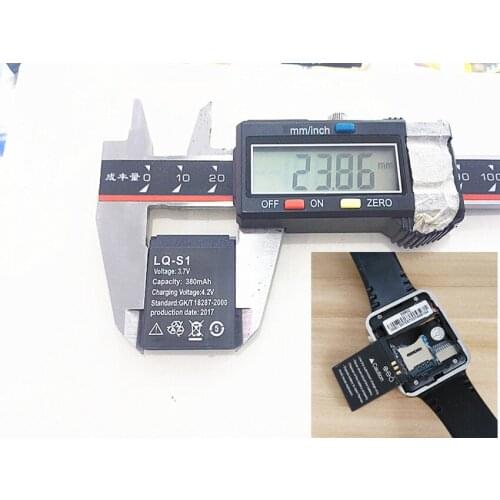 DZ09 512431 3.7V 380mAh Rechargeable li Polymer Li-ion Battery For DZ09 A1 W8 smart watch battery mobile phone 502430