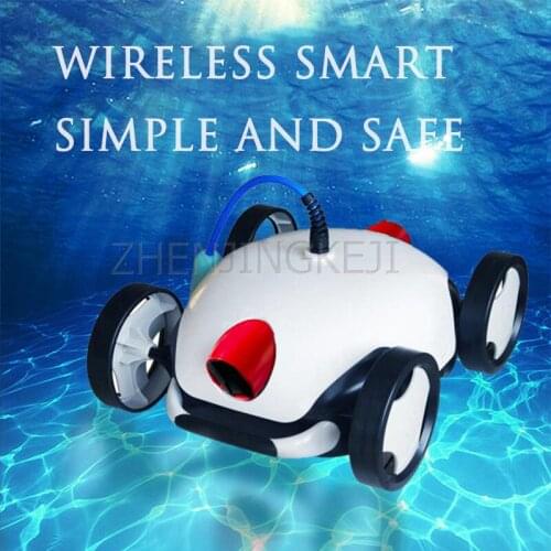 Fully Automatic Small Swimming Pool Sewage Suction Machine Intelligent Electronic Anti-entanglement Swimming Pool Cleaning Tools