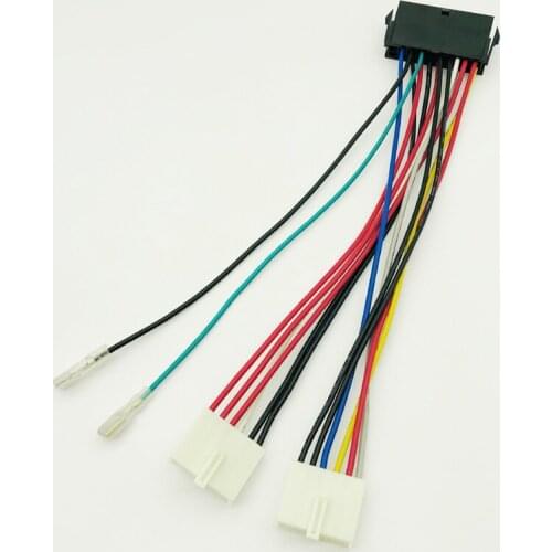 QINDIAN Computer Cables Connectors AT PSU Converter Power Cable 20Pin ATX to 2-Port 6Pin 20cm for 286 386 486 586 Old PC DIY NEW
