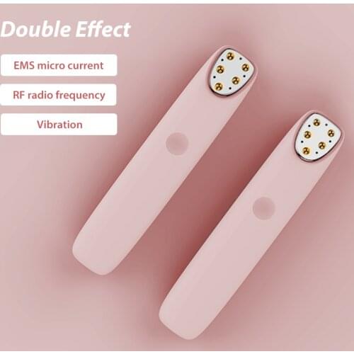 RF Beauty Eye Massager Wrinkle Eye Massage Machine Anti-Aging USB Rechargeable Massager For Face Electric Eyes Beauty Device