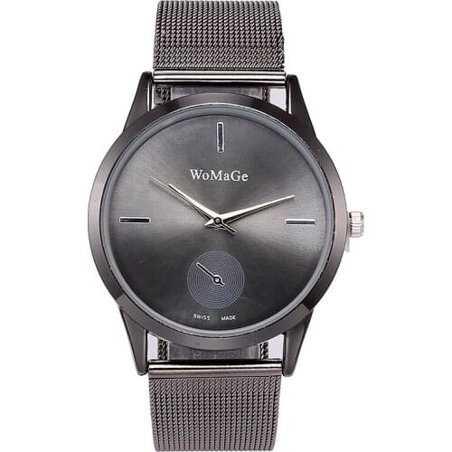 Reloj Mujer 2020New Luxury Brand Watch Women Fashion Ultra Thin Stainless Steel Mesh Band Watches Casual Quartz Wristwatch Chasy