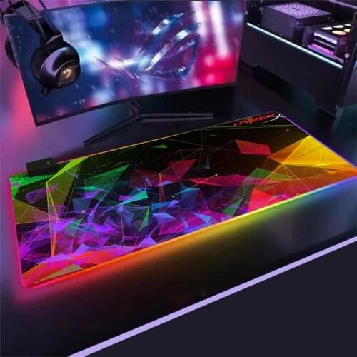 RGB Mouse Pad HyperX Large Gamer Keyboard Desk Mouse Mat 900x400cm Carpet Rubber Tapis Souris Gaming Notbook For CSGO Mousepad