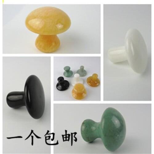 Spa cosmetic facial massage scraping plate face-lift hot mushroom Jade stone Rose Crystal energy Essential oils Dandong Ling Yu