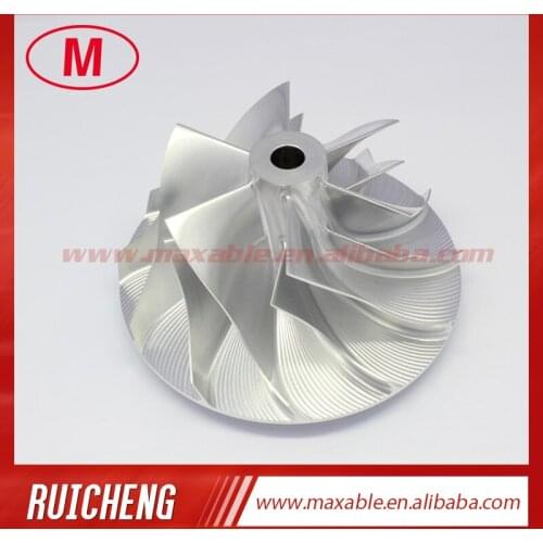 T81 75.94/106.00mm 444827-0001/17 6+6 blades Turbo Billet/milling/aluminum 2024 compressor wheel for 465622-0002/3/4/5/6/7/9/10