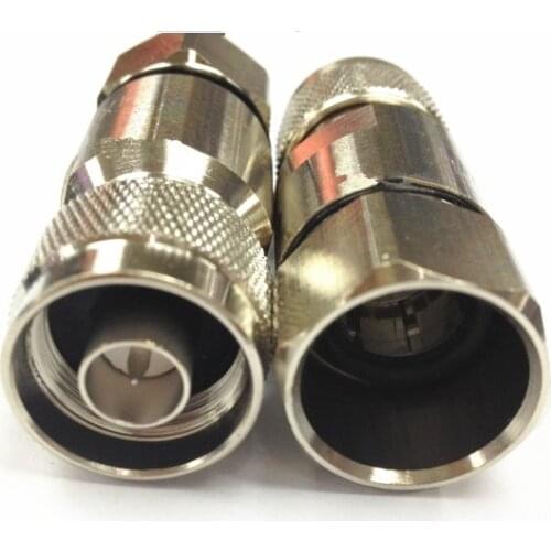 1pc RF connector N male crimp 1/2" for Corrugated copper Standard L16 N type connector for 50-12 1/2 radio feeder cable