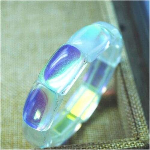 Nature crystal bracelet crystal bangles for charms party wearing size 15x20mm top fashion bracelets items