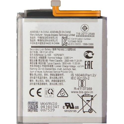 For samsung A01 QL1695 3000mah battery