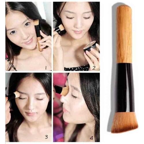 Makeup Beauty Cosmetic Face Powder Blush Brush Foundation Kabuki Brush Tool Portable beginners