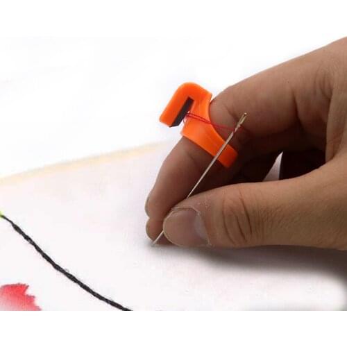3PCS Sewing Ring Thread Cutter Finger dual-purpose secant knife thimble blade needle craft Household Sewing Machine Accessory