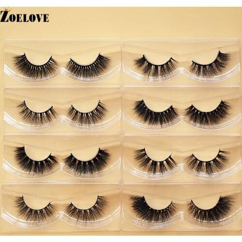 3d Mink Eye Lashes Wholesale False Eyelashes Set In Bulk Beauty Faux Cils Natural Lash Vendors Wispy Fake Eyelash Supplier