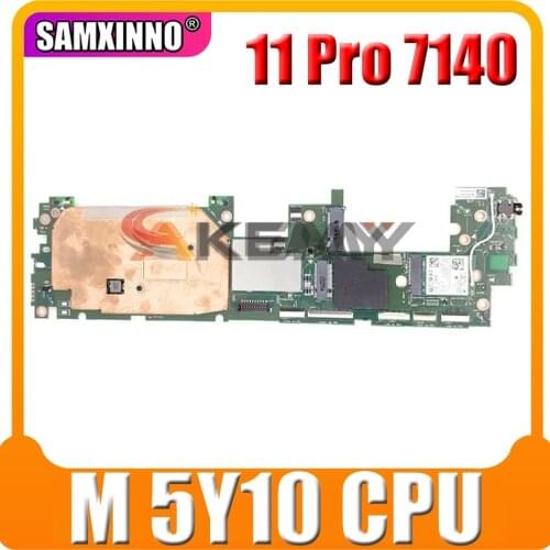 Original Laptop motherboard For DELL Venue 11 Pro 7140 M 5Y10 Mainboard CN-0321KP 0321KP JCT2 SR217 DDR3