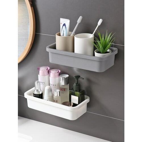 Bathroom Shelf Shower Caddy Organizer Wall Mount Shampoo Rack kitchen Storage Bathroom Accessories wall Storage Organizer Rack