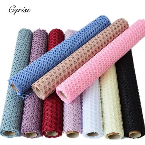 50cm*5yards Hollow Wedding Decoration Yarn Roll Flower Weapping Supply Gift Packing Gauze Element Casamento Favors Supplies