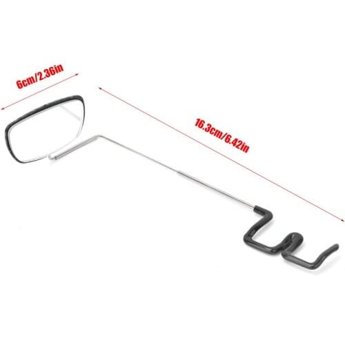Adjustable Bike Rear View Glasses Durable Portable Bike Rear View Glasses 360 Degrees Rotatable Cycling Riding Rearview Mirror