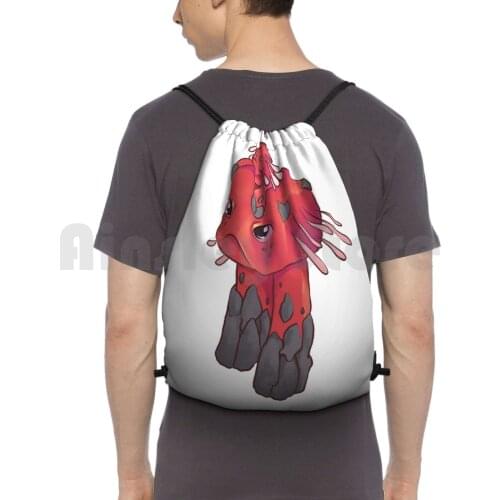 Strider Backpack Drawstring Bags Gym Bag Waterproof Videogames Games Strider