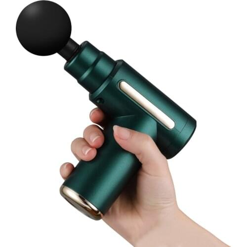 High Power Muscle Massage Gun High Speed Vibration Massager Thera Gun After Fitness Decompose Lactic Acid Relief Pain Relax Body