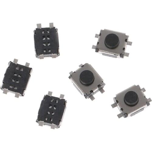 100 Pcs 3x4x2mm 4 Pin SMD Micro Momentary Push Button Tactile Switch