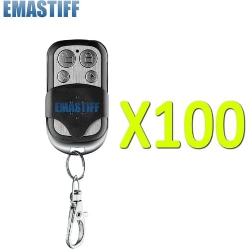 100PCS Wireless Metal Remote Control Controller Keyfobs Keychain 433MHz Just For Our G2B G2BW GSM WIFI Security GSM Alarm System