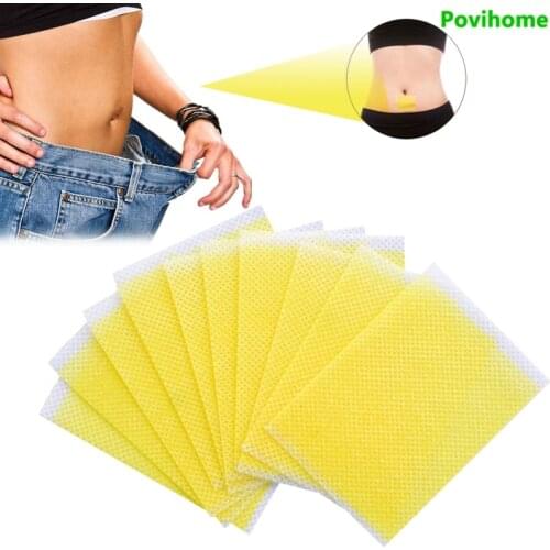 100pcs Slimming Patch Navel Slim Stickers Weight Loss Burning Fat Efficacy Anti Cellulite Efficacy Chinese Herbal Medical Patch