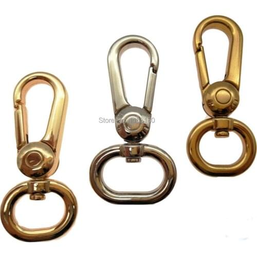 1000pcs/lot Curved Lobster Clasps Swivel Trigger Clips Carabiner Lanyard Hook Hardware Backpack Keychain Camping Hike