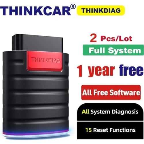 2PCS/LOT Thinkdiag New Easydiag Car OBDII Code Reader Full System Auto Scanner OBD2 Diagnostic Tool Easy Thinkdiag Car Diagnosis