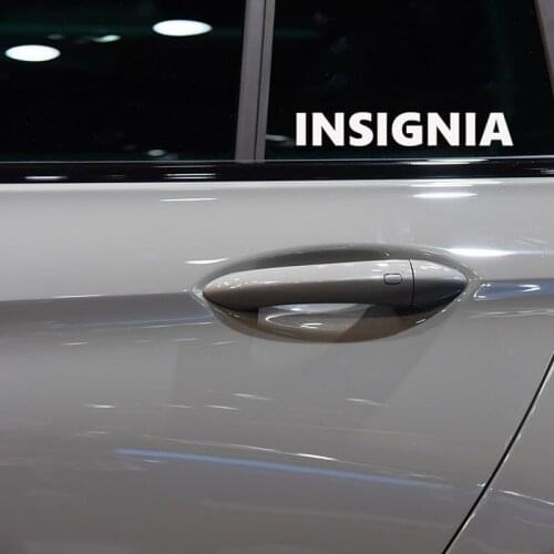 4 Pcs For Opel Insignia Window Vinyl Decals Car Styling Self Adhesive Emblem Car Stickers