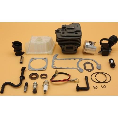 47MM Cylinder Piston Ignition Coil Intake Manifold Spark Plug Kit Fit For STIHL MS361 Garden Chainsaw Spare Parts 1135 020 1202