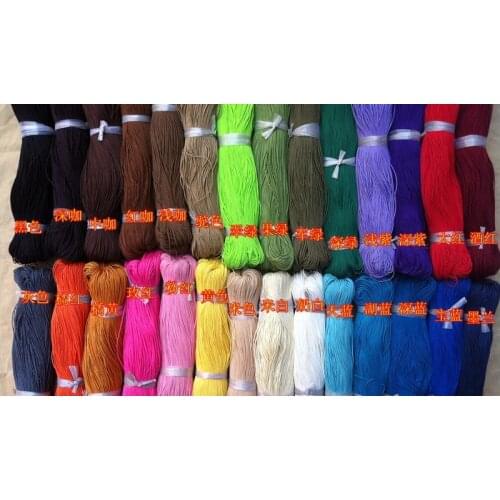 50 Meters Waxed Polyester Cord String Thread 1mm