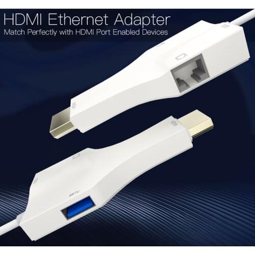 HDMI-compatible 100Mbps Ethernet Adapter for 8Pin to Rj45 Ethernet LAN USB OTG Camera Adapter USB Hub for iPhone 8 X XR 12 Pro