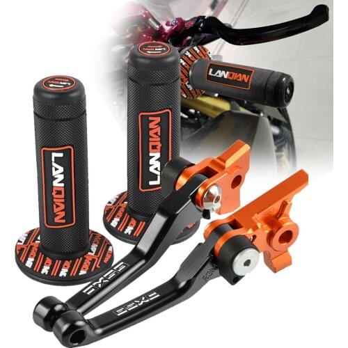 Motorcycle Dirt Bike CNC Aluminum Accessories Brake Clutch Levers Hand Grip Handlebar For 65XC 65 XC 2014 2015 2016 2017 2018
