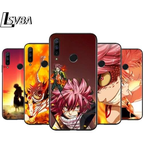 Black Soft TPU Cover Faris Tail for Honor 9X 9 Lite 8S 8C 8X 8A 8 2019 2020 7A 7S 7C Pro Phone Case
