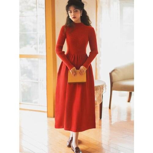 ECOATUP Fashionable Knitted Dresses