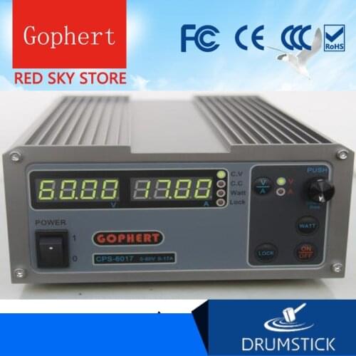 Steady Gophert CPS-6011 DC Switching Power Supply Single Output0-60V 0-11A 640W adjustable