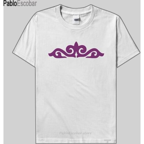 Kazakhstan KAM Kazakh short-sleeved T-shirt male KAZAKH totem Special ethnic half-sleeved Kazakhstan clothes summer casual