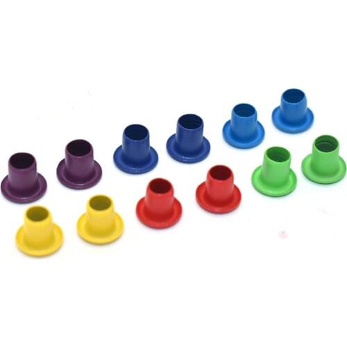 Multi-Color Tiny Grommets Sewing Eyelets - 2.5mm Metal Eyelets Round Inner Hole Grommets DIY Rivet Leathercraft Accessories