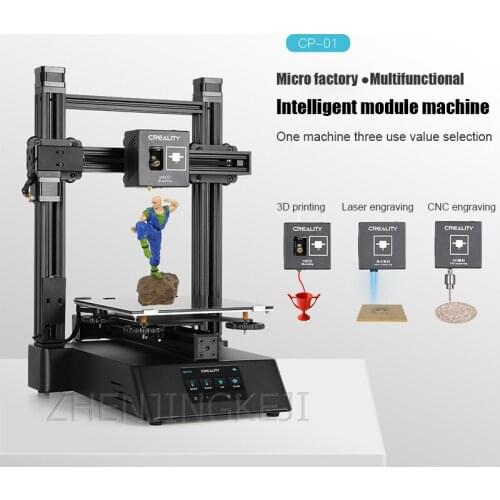 Three-dimensional 3D Printer Laser CNC Sculpture Intelligent Modular Machine High-temperature Printing Equipment Practical Tools