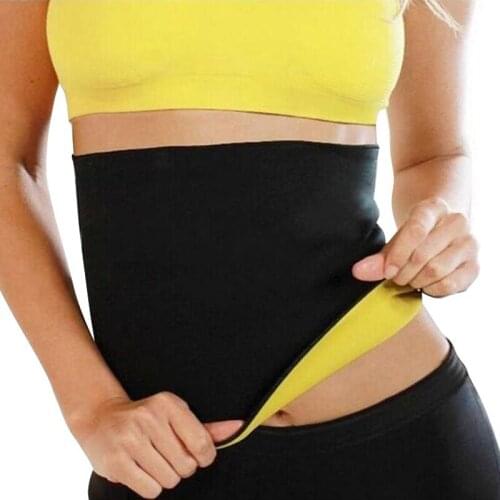 New Womens Thermo Sweat Neoprene Shapers Slimming Belt Waist Cincher Fat Burner Girdle For Weight Loss