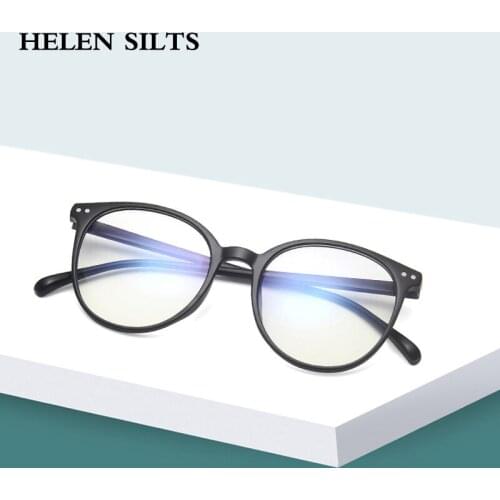 Women Clear Optical Glasses Frame Fashion Anti blue light Glasses Vintage Rivets Transparent Eyewear Men Computer Goggles H113