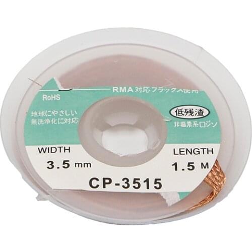 Desoldering Braid Solder Remover Wick width 3.5mm length1.5m CP-3515