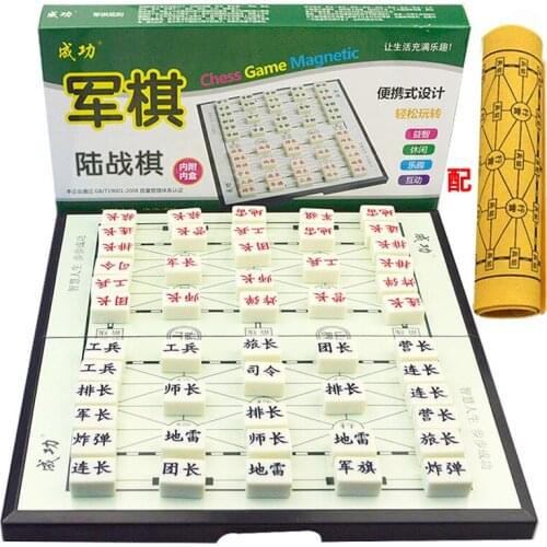 Portable Plastic Battle Chess Children Fold Garden Travel Board Chess Set Large Interaction Juegos De Mesa Family Games EK50QL