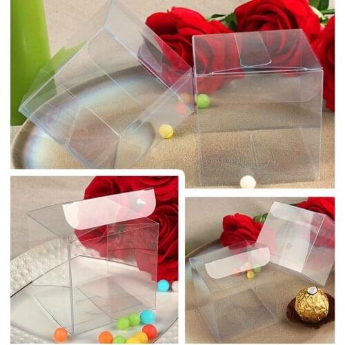 Different sizes Clear square PVC box, Plastic transparent box pvc and packaging 15pcs, PVC Display box FOR Gift