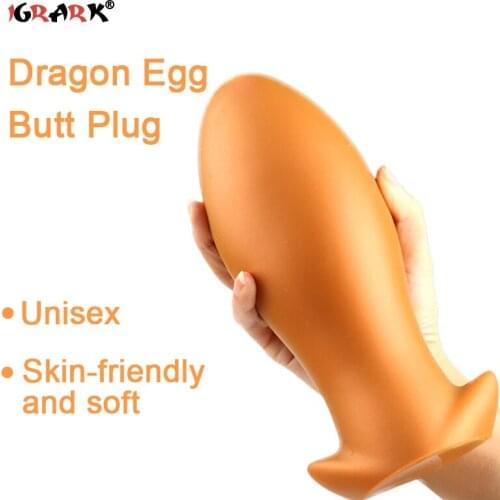 Silicone Soft Anal Plug Butt Plug Prostate Massage Anus Vagina Dilator Adult Erotic Sex Toy for Women SM Gay Anal Sex Products