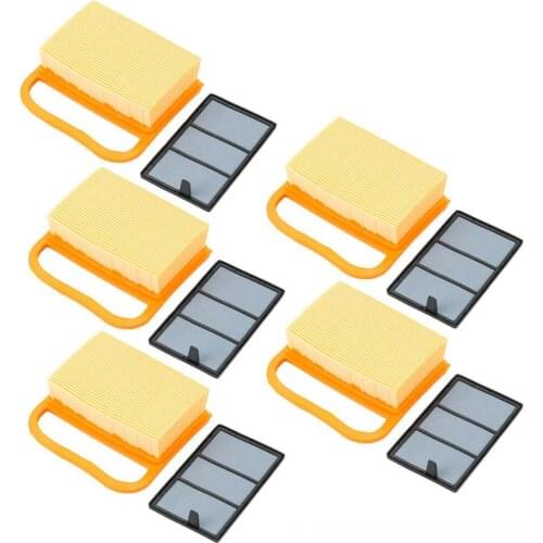 5pcs/set Air Filter For Stihl Ts410 Ts420 Concrete Circular Cutting Saw