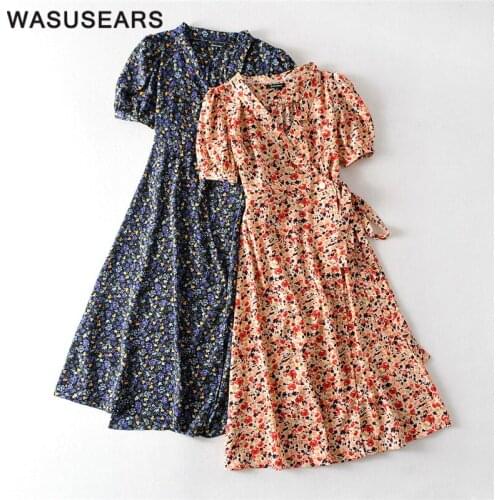 Wasusears Summer Dresses With Buttons