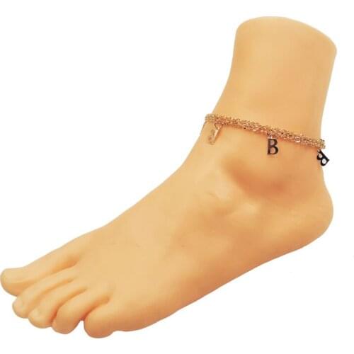 XAXBXC Bracelets On The Leg