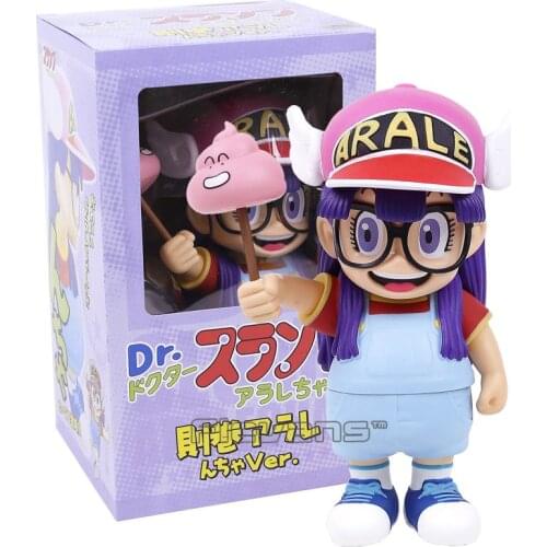 20cm Arale Anime Cartoon Pvc Action Figure Speelgoed Pop Kerstcadeau Verjaardag Van Het Meisje Kantoorornamenten