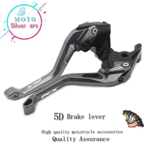 5D 8 Colors Motorcycle Brake Clutch Levers For HONDA PCX 125 PCX125 PCX150 PCX 150